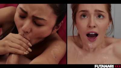 Sucking her Girlcock