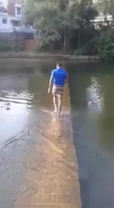 Cool water bridge
