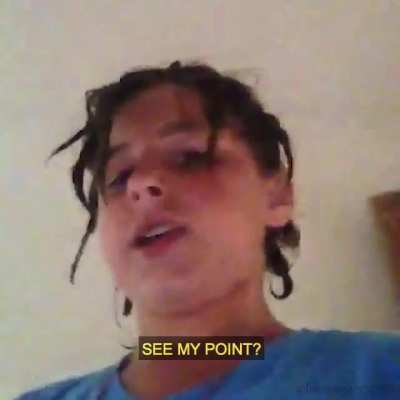 My cousin Alex really wants you to hear his rap. It's called 