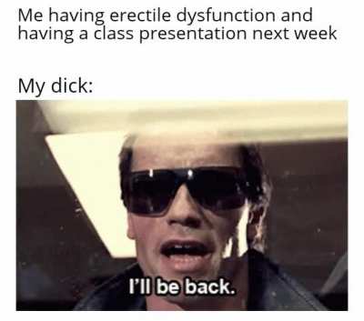 Only during a presentation.