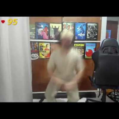 el papu bailando