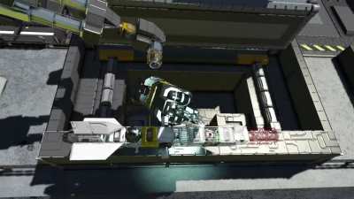 Guided missile reloading system