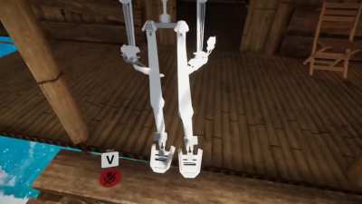 Vr chat got Pugiee scared