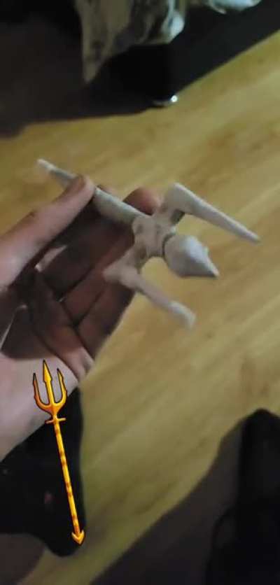 One of my most creative rolls, gave a trident a go, looks rough smoked well and was fun to roll haha