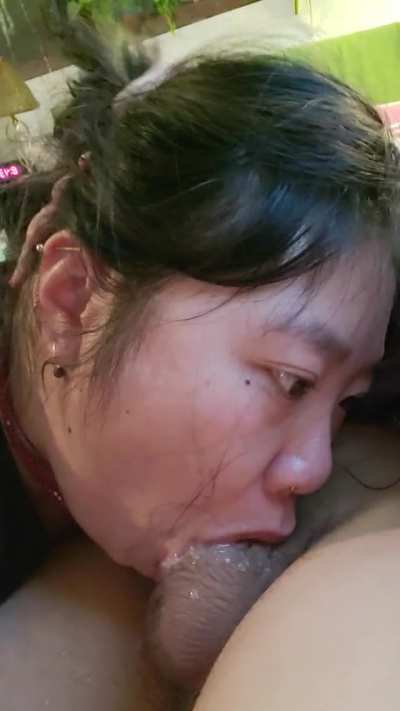 Nothing like a morning facefuck and a fresh load straight down my throat!