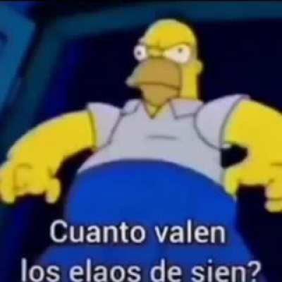 cUanTo VaLeN lOs ELaOs dE sIeN