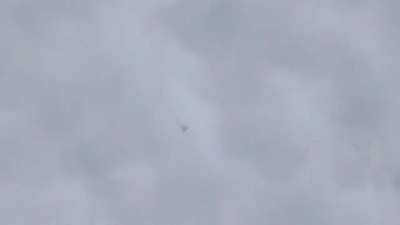Syrian Arab Army helicopter shot down with MANPADS by Turkish backed FSA (Idlib) [~2020-02-12]