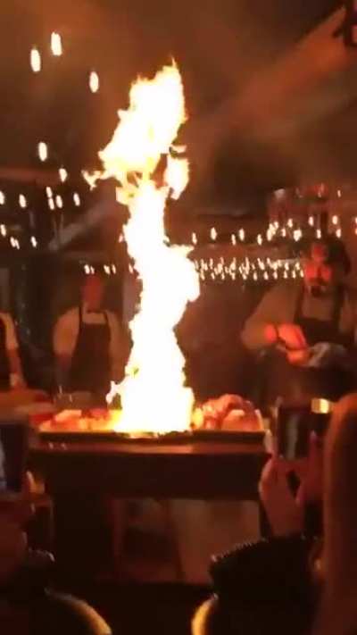 Insurance company : Is that your chef? We gonna skip the deal..