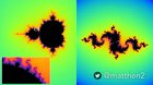 A tour around the Mandelbrot set, showing the corresponding Julia sets