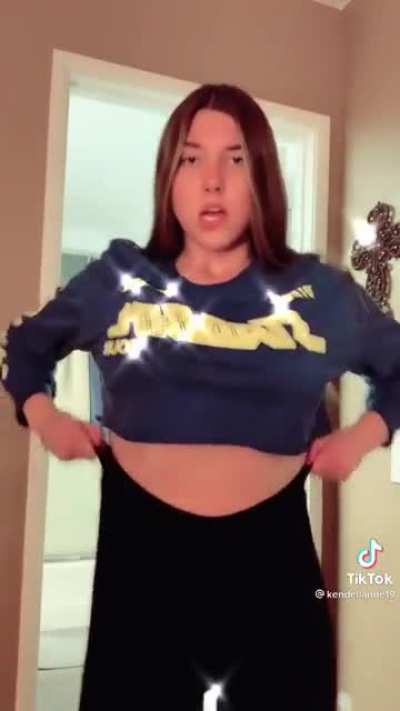 Imagine without the bra tho
