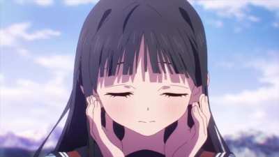 Some good quality hair animation for you all [Akebi's Sailor Uniform]