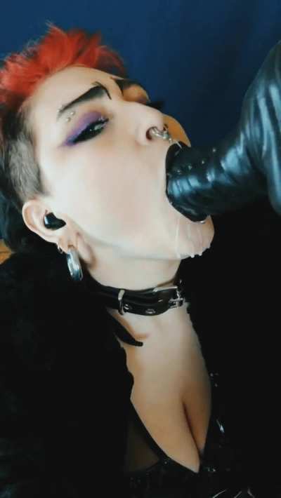 I love making a mess with my bad dragon
