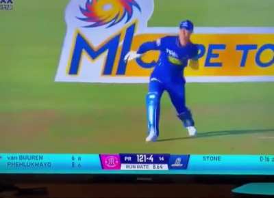 The commentator is at lost fo words