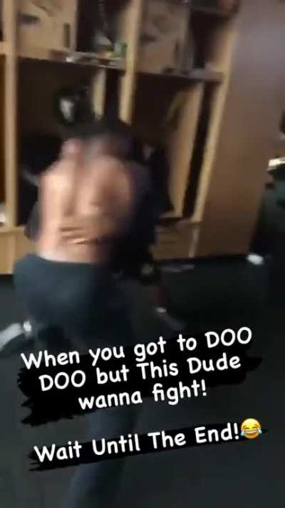 Literally beat the shit out of him 😭😂