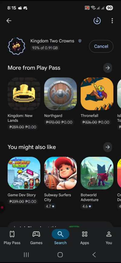 Game bug