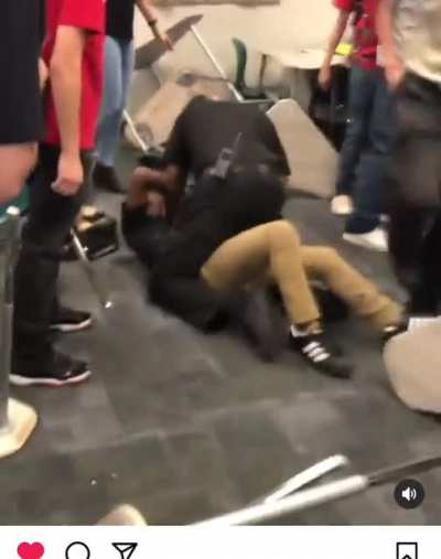 End of the year fight 🤷‍♀️🤷‍♀️ fucked the tables up