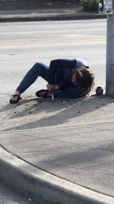 Digging for meth