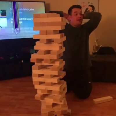“I broke your TV”