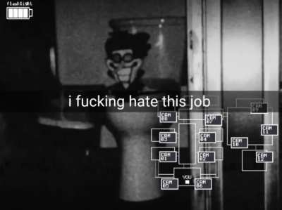 i [FUCKING] hate this job