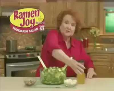 Ramen everything! ... why were the 80s so freaking weird?