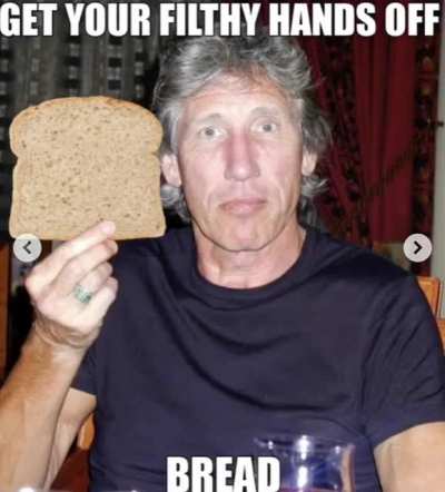 Someone tried to steal Rog’s bread 😤