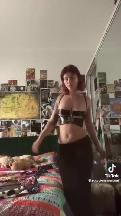 Dressed like a fucking whore
