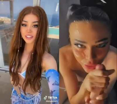 From Tiktok To Sucking Cock 😮