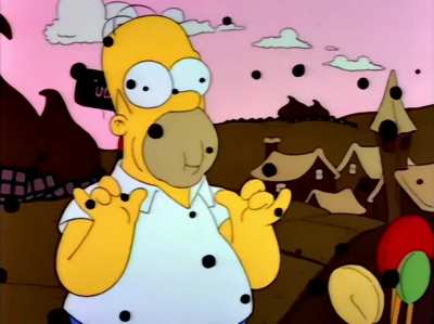 Homer Simpson in the Land of Chocolate...