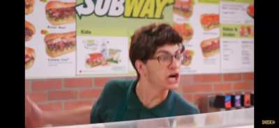 Give that woman a salad.