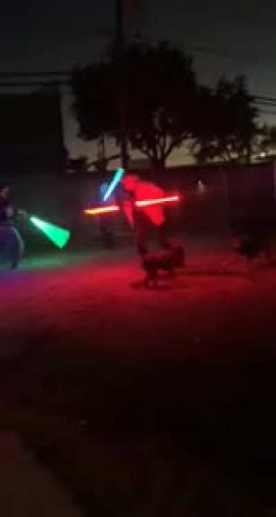 Darth Faul and his impressive Dark Side skills