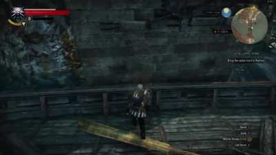 [Witcher 3] A witcher must perfect the art of diving