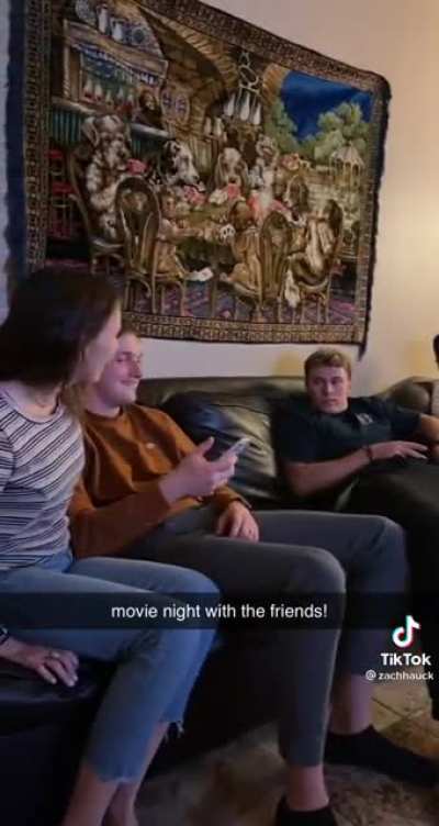 Dude gets caught taking creep shot of his friend’s girl