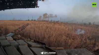 Russian POV of the armoured attack on Avdiivka waste heap. Around 16th pctober