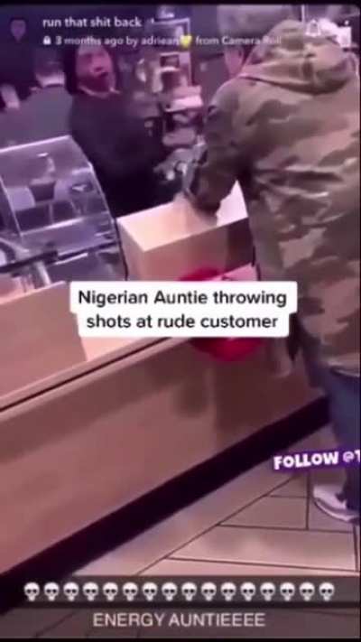 She really woke up and chose violence lmao