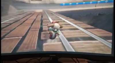After so many tries i finally got the 3x3 pipe bounce (sloppy lines)