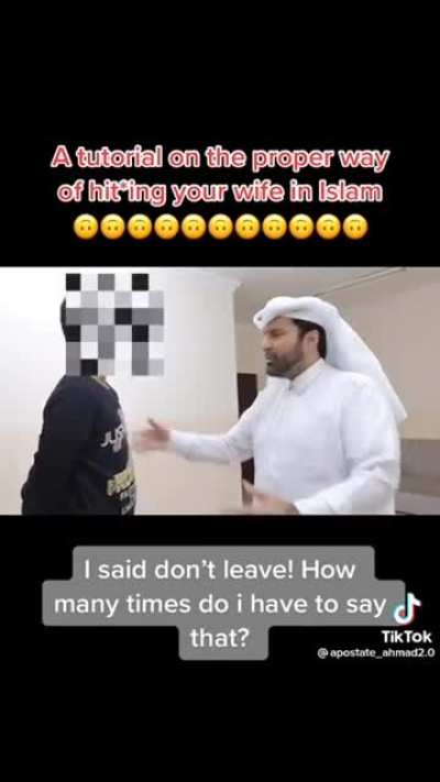 Hitting your wife