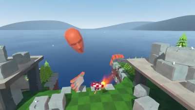 My friends have been working on their VR vs PC game for almost two years, pretty proud of them!