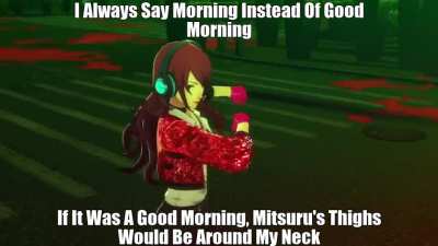 i want hot secs🥵🥵 from milky mommy mitsuru😫😫😫