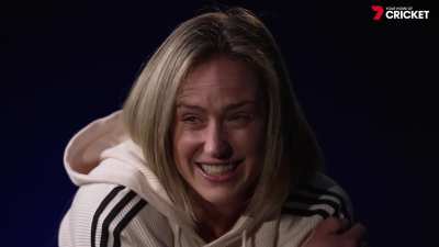Ellyse Perry, can you laugh without smiling?