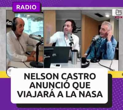 Ya no saben cómo sacarse de encima a Nelson, ahora lo quieren mandar a la Luna