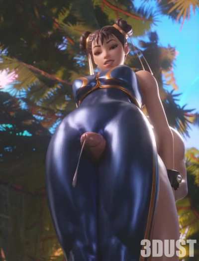 Chun-Li's special taunt (ThreeDust)