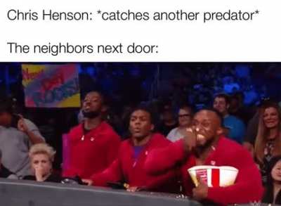 Take a seat where, Chris? 😏