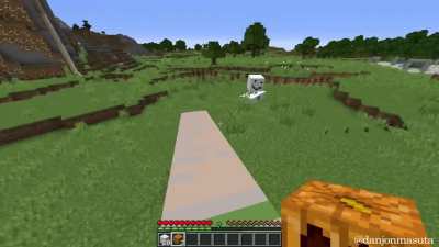 Cursed iron Golem.