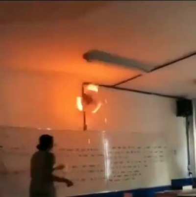 new concept, fan that warms you