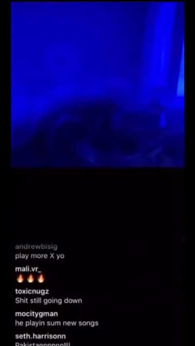 NEW X AND SKI SNIPPET PREVIEWED ON DJ SCHEME LIVE (I’m pretty sure that’s X in beginning right?!!!)