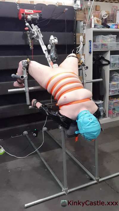 With a heavy gag, sensory deprivation, inversion, and enough forced orgasms, they all become silent and docile eventually [OC]