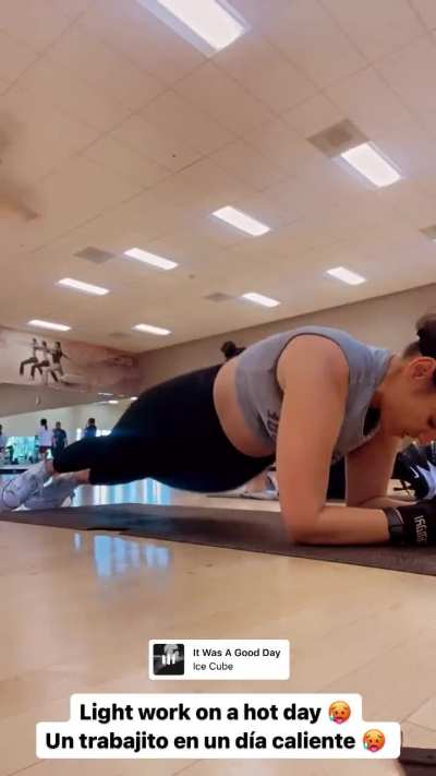 Ana stretched 