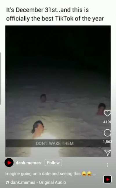 You're gonna wake the others 😦