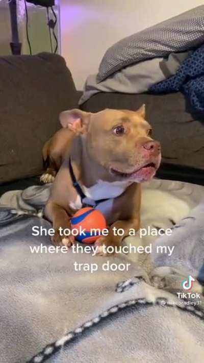 He’s traumatized