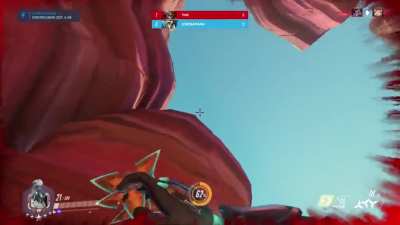 So I was playing Overwatch recently